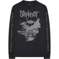 Ginza.se Slipknot: Unisex Long Sleeve T-Shirt/Subliminal Verses (Black) (Back & Sleeve Print) (Medium)