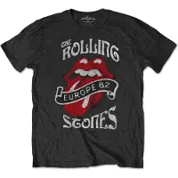 Ginza.se The Rolling Stones: Unisex T-Shirt/Europe '82 Tour (Black) (Large)