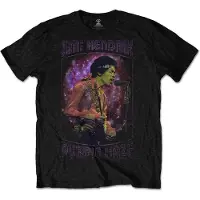 Ginza.se Jimi Hendrix: Unisex T-Shirt/Purple Haze Frame (Black) (XX-Large)