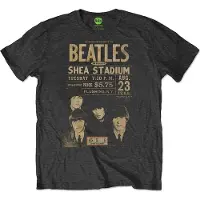 Ginza.se The Beatles: Unisex T-Shirt/Shea '66 (Black) (Large)