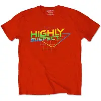 Ginza.se Highly Suspect: Unisex T-Shirt/Gradient Type (Red) (Large)