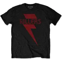 Ginza.se The Killers: Unisex T-Shirt/Red Bolt (Black) (Medium)