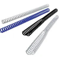 GBC ClickBind - 16 mm - 34 ringar - A4 (210 x 297 mm) - 145 ark - svart - 50 stk bindningsklickrygg