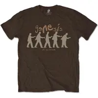 Ginza.se Genesis: Unisex T-Shirt/The Way We Walk (Dark Chocolate Brown) (XX-Large)
