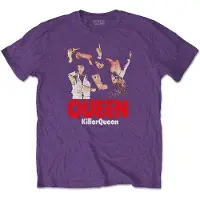 Ginza.se Queen: Unisex T-Shirt/Killer Queen (Purple) (Medium)