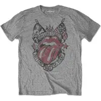 Ginza.se The Rolling Stones: Unisex T-Shirt/Tattoo You US Tour (Grey) (Soft Hand Inks) (XX-Large)