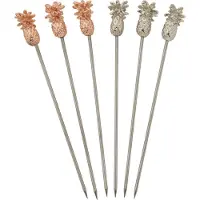 Barprofessional Cocktailpicks Stål Shaker - 6 St