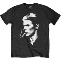 Ginza.se David Bowie: Unisex T-Shirt/Smoke (Black) (Large)