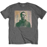 Ginza.se Liam Gallagher: Unisex T-Shirt/Monochrome (Charcoal Grey) (X-Large)
