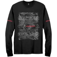 Ginza.se System Of A Down: Unisex Long Sleeve T-Shirt/Eye Collage (Black) (XX-Large)