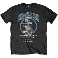 Ginza.se Elton John: Unisex T-Shirt/Live In Concert (Black) (Small)