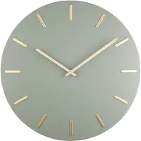 Karlsson KA5716DG väggklocka Charm Jungle Green With Gold Batons 45 cm