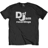 Ginza.se Def Jam Recordings: Unisex T-Shirt/Classic Logo (Black) (X-Large)