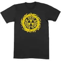 Ginza.se Neds Atomic Dustbin: Ned's Atomic Dustbin Unisex T-Shirt/Yellow Classic Logo (Black) (Small)