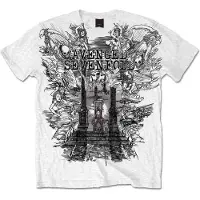 Ginza.se Avenged Sevenfold: Unisex T-Shirt/Land of Cain (White) (Small)