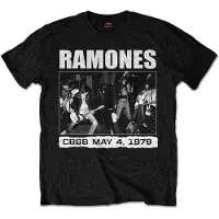 Ginza.se Ramones: Unisex T-Shirt/CBGB 1978 (Black) (Large)