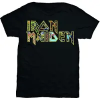 Ginza.se Iron Maiden: Unisex T-Shirt/Eddie Logo (Black) (X-Large)