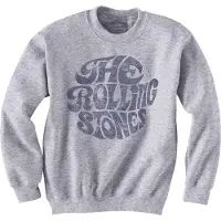 Ginza.se The Rolling Stones: Unisex Sweatshirt/Vintage 70s Logo (Grey) (Large)