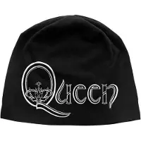 Ginza.se Queen: Unisex Beanie Hat/Logo JD Print (Black)