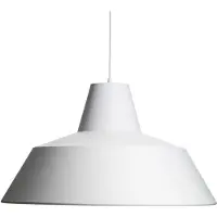 Made By Hand Taklampa , Workshop W5, dimbara, Vit, Matsal, Aluminium, Design