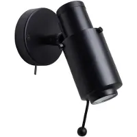 DCW éditions Vägglampa , Svart, Metall