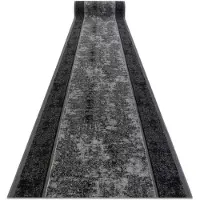 Rugsx Löpare anti-halk STARK 100 cm grå 100x320 cm