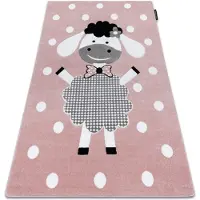 Rugsx Matta PETIT DOLLY får rosa 160x220 cm