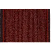 Rugsx Dörrmatta MALAGA röd 3066 80x300 cm