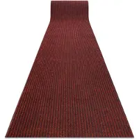 Rugsx Löpare - Dörrmatta halkskydd GIN 3086 utomhus, inomhus liverpool röd 120 cm 120x600 cm