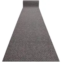 Rugsx Dörrmatta halkskydd 200 cm MAGNUS 1951 Sicksack utomhus, inomhus beige 200x140 cm