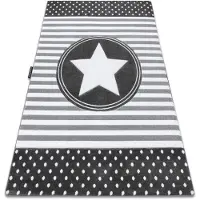 Rugsx Matta PETIT STAR stjärna grå 180x270 cm