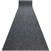 Rugsx Löpare - Dörrmatta halkskydd GIN 2126 utomhus, inomhus liverpool grå 80 cm 80x320 cm