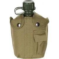 MFH - Max Fuchs MFH US Fältflaska med Nylonöverdrag 1L (Färg: Coyote Tan)