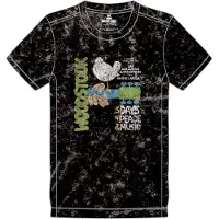 Ginza.se Woodstock: Unisex T-Shirt/Poster (Black) (Wash Collection) (Large)