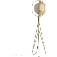 101 Copenhagen Golvlampa , Pearl, dimbara, Guld / mässing, Vardagsrum, Aluminium, Design