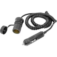 Eufab elektrisk spänningsanslutning 12 V/DC, max 10 A, förlängningskabel