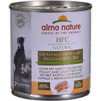 Almo Nature HFC Natural kyckling med morot och ris våtfoder hund (280 g)