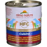 Almo Nature HFC Natural nötkött med potatis och ärtor våtfoder hund (290 g)