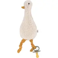 Lassig Napphållare med Snuttefilt GOTS Tiny Farmer Gås Lässig