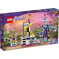 LEGO 41689 Friends Det magiska pariserhjulet och rutschkanan, nöjespark, nöjespark med minidockor