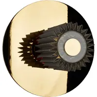 DCW éditions Vägglampa , Guld / mässing, Vardagsrum, Metall