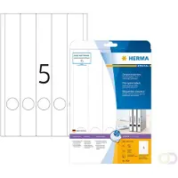 Herma 4830, Vit, Rundad rektangel, Permanent, papper, Matt, Bläckstråleskrivare