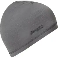 Bergans Juniors' Wool Beanie Solid Grey