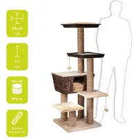 Laroy Katträd Trend Tree Curacao för katt (48x48x141 cm)