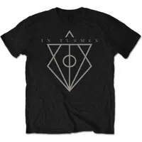 Ginza.se In Flames: Unisex T-Shirt/Jester head (Black) (Medium)