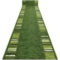 Rugsx Löpare anti-halk ADAGIO gum grön 80 cm 80x250 cm