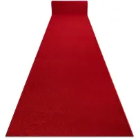 Rugsx Löpare KARMEL enkel karmin / röd 70 cm 70x120 cm