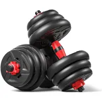 24hShop Hantel 15 kg med ergonomiskt grepp