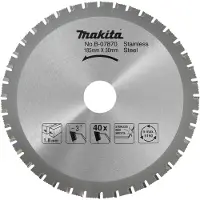 Makita Sågklinga för metall ; 305x1,95x25,4 mm; Z78; -6°