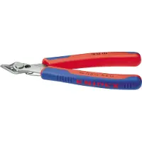 Knipex Electronic Super Knips med flerkomponentshandtag polerad 125 mm skärkant utan fas